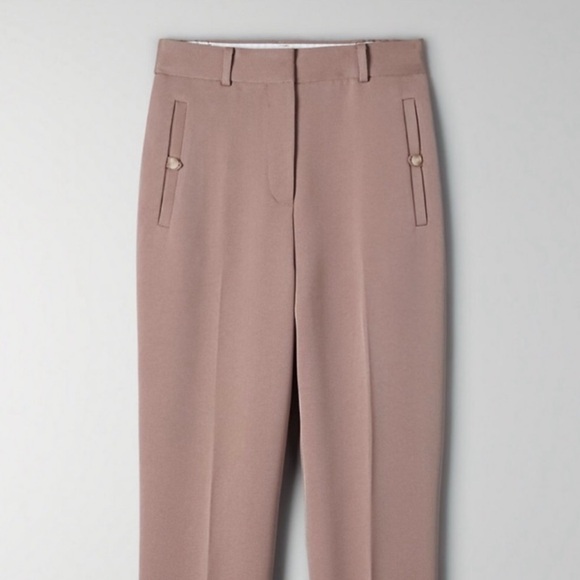 Aritzia Babaton Club Cuffed Pant Size 2 - Picture 2 of 5